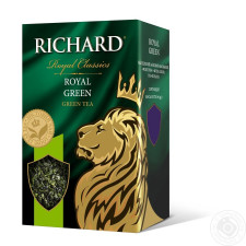 Чай зелений Richard Royal Green листовий 90г mini slide 1
