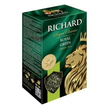 Чай зелений Richard Royal Green листовий 90г mini slide 2
