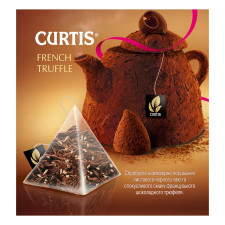 Чай чорний Curtis French Truffle в пірамідках 20шт*1,8г mini slide 4