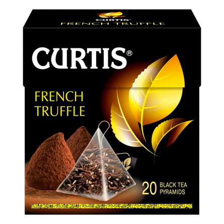 Чай чорний Curtis French Truffle в пірамідках 20шт*1,8г slide 6