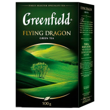 Чай зеленый Greenfield Flying Dragon крупнолистовой 100г mini slide 1