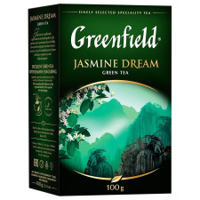 Чай зеленый Greenfield Jasmine Dream с жасмином листовой 100г mini slide 2