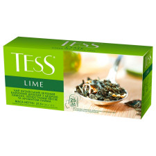 Чай зелений Tess Lime 25шт 1,5г mini slide 1