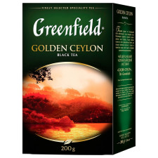 Чай черный Greenfield Golden Ceylon листовой 200г mini slide 3