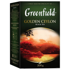 Чай черный Greenfield Golden Ceylon листовой 200г mini slide 4
