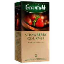 Чай чорний Greenfield Strawberry Gourmet 25шт 1,5г mini slide 2