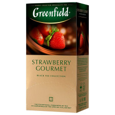 Чай чорний Greenfield Strawberry Gourmet 25шт 1,5г mini slide 3