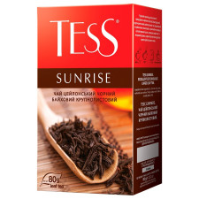 Чай чорний Tess Sunrise 90г mini slide 1