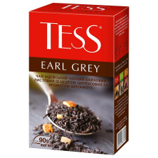 Чай чорний Tess Earl Grey з бергамотом 90г mini slide 1