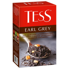 Чай чорний Tess Earl Grey з бергамотом 90г mini slide 2