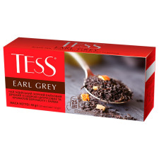 Чай чорний Tess Earl Grey в пакетиках 2г x 25шт mini slide 4