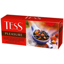 Чай чорний Tess Pleasure в пакетиках 1,5г х 25шт mini slide 1