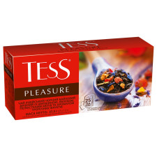 Чай чорний Tess Pleasure в пакетиках 1,5г х 25шт mini slide 2