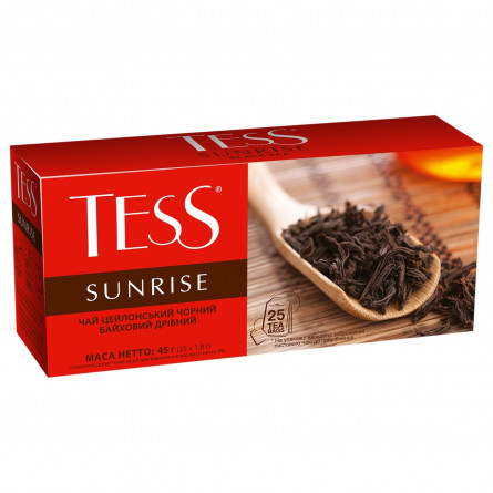 Чай чорний Tess Sunrise в пакетиках 1,8г х 25шт slide 2