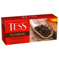 Чай чорний Tess Sunrise в пакетиках 1,8г х 25шт mini slide 2
