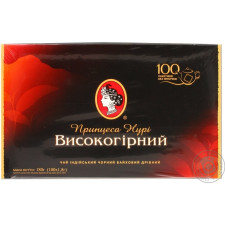 Чай чорний Принцеса Нурі Високогірний 100шт 1.8г mini slide 1
