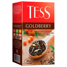 Чай Tess Goldberry чорний 90г mini slide 2