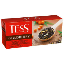 Чай Tess Goldberry чорний з ароматом обліпихи і айви 1,5г х 25шт mini slide 4