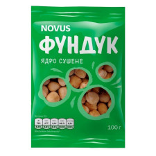 Фундук Novus сушений 100г mini slide 1