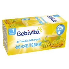 Фіточай Bebivita фенхелевий в пакетиках 1,5г х 20шт 30г mini slide 1