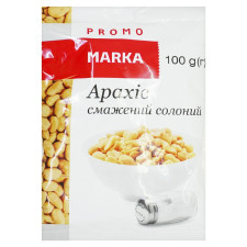 Арахіс Marka Promo смажений солоний 100г mini slide 1