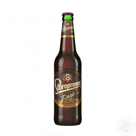 Пиво Staropramen Dark темное 3,8% 0,5л slide 1
