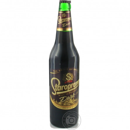 Пиво Staropramen Dark темное 3,8% 0,5л slide 2