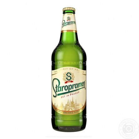 Пиво Staropramen світле 4,2% 0,75л slide 1