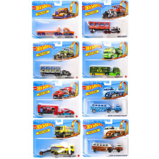 Іграшка Hot Wheels вантажівка-трейлер в асортименті mini slide 1