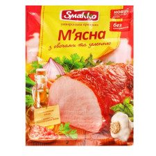 Приправа Smakko мясная с овощами и зеленью универсальная 80г mini slide 1