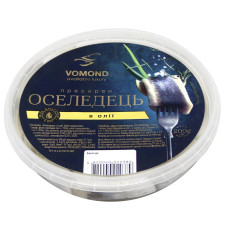 Оселедець Vomond в олії 200г mini slide 1