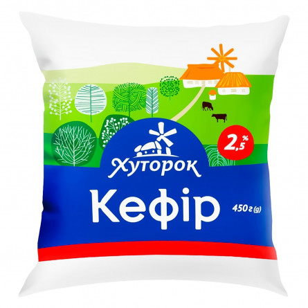 Кефір Хуторок 2.5% 450г slide 1