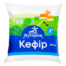Кефір Хуторок 1% 450г mini slide 1