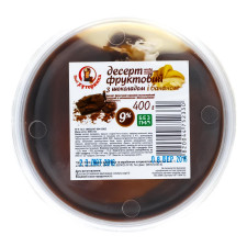 Десерт сирковий Пані Хуторянка з шоколадом і бананом 9% 400г mini slide 1
