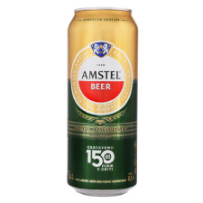 Пиво Amstel светлое фильтрованное 5% 0,5л mini slide 2