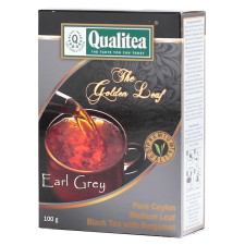Чай черный Qualitea Earl Grey среднелистовой 100г mini slide 2