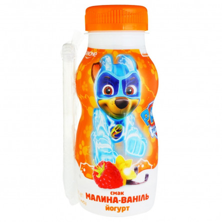 Йогурт Danone Цуценячий Патруль малина-ваніль 1,5% 185г slide 1
