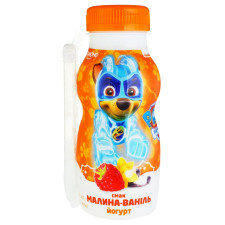 Йогурт Danone Цуценячий Патруль малина-ваніль 1,5% 185г mini slide 1