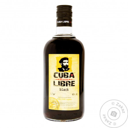 Напиток алкогольный Cuba Libre Black 40% 0,7л slide 1