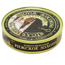 Паштет Рижское золото шпротний 160г mini slide 1