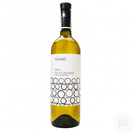 Вино Shabo Classic Шардоне белое сухое 13% 0,75л slide 1