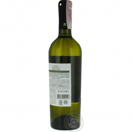 Вино Shabo Sherry Reserve кріплене біле сухе 15% 0,75л slide 5