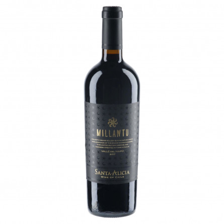 Вино Santa Alicia Millantu Valle del Maipo червоне сухе 14% 0,75л slide 2