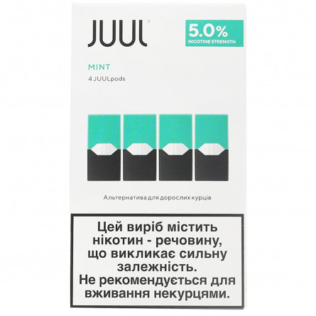 Картридж Juul Mint 5% 4шт slide 3