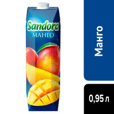 Нектар Sandora Манго 0,95л mini slide 3
