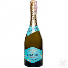 Вино ігристе Shabo Charmat біле напівсухе 10,5-13,5% 0,75л mini slide 1