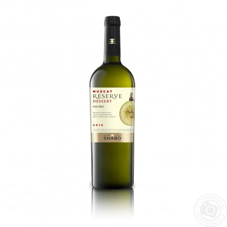 Вино Shabo Мускат Оттонель біле солодке 16% 0,75л slide 1