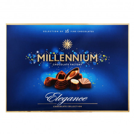 Конфеты Millennium Elegance Classic молочный шоколад ассорти 143г slide 1