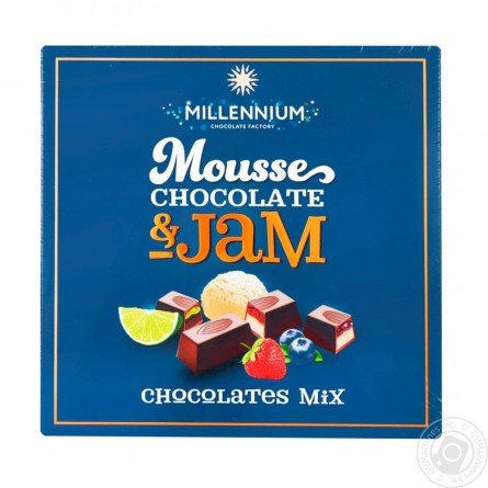 Цукерки шоколадні Millennium Mousse & Jam асорті slide 2