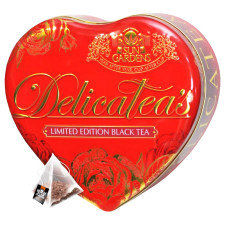 Чай чорний Sun Gardens DelicaTeas серце 80шт 160г mini slide 2